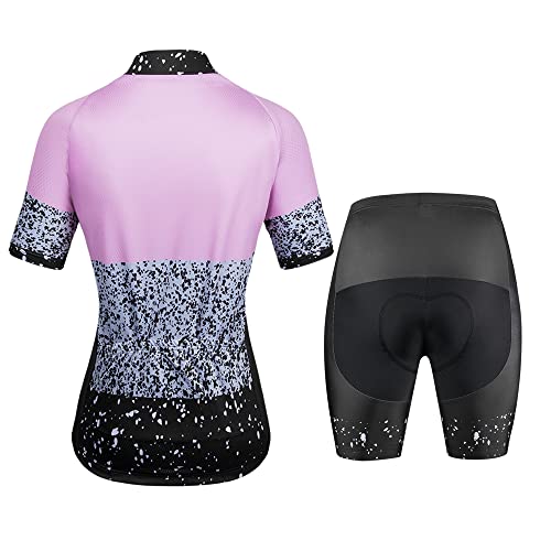 Jaqueta feminina de manga curta ciclismo camisa de ciclismo secagem rápida respirável roupa de monta