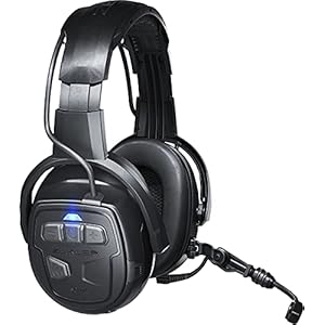 Zekler SONIC 550 Kapselgehörschutz mit integrierten Kopfhörern und Mikrofon | kabellos Musik hören & Telefoniere | Gehörschutz Ohrenschützer Lärmschut | Gehörschutz mit bluetooth