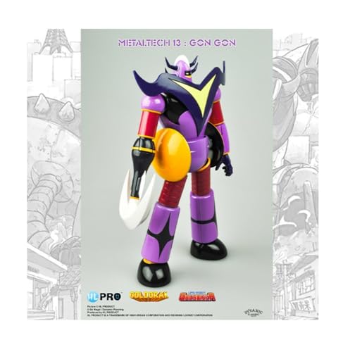 Goldorak Metaltech 13 Gon Gon 17cm Anime Color