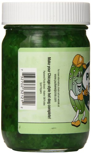 Puckered Pickle Relish, Sweet Green, 12.0 Ounce