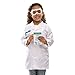 Melissa & Doug- Costume da Scienziato Set Gioco di Ruolo, Colore Bianco, Taglia Unica, 18536