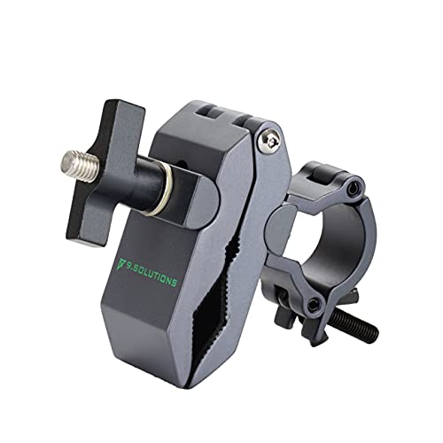 Image of 9.Solutions Python Clamp with 35mm Tube Mount, 35mm Tube Clamp, Rotate Independent, Max Load: 44lbs, 9.VP5081G