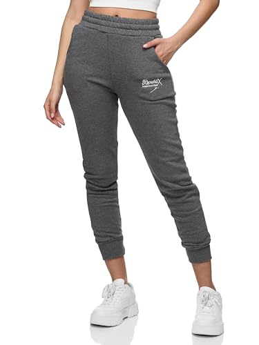 REPUBLIX Damen Jogginghose Jogger Sporthose Jogging Sweat Pants RD-026 Anthrazit S