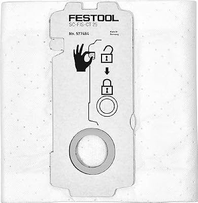 Festool Sac Filtre Selfclean SC-FIS-CT 25/5 pour Aspirateur CT 25