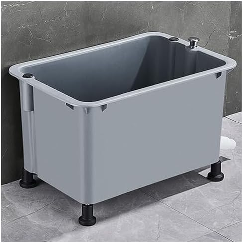 Freestanding Utility Sink with Drain, Versatile Mop Basin for Laundry, Pet Washing Station, Ideal for Garage, Bathroom, Balcony & Workshop Use