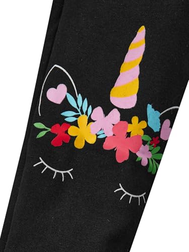 Image of Girls 2 Piece Outfits Toddler Girls Leopard Print T-Shirt and Leggings Set School Outfits Girl Clothes Fall Sets