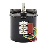 Typ: Synchronmotor QINGRUI Ersatzteile 68KTYZ Permanent Magnetic Synchronität Motor 220V 28W 68KTYZ AC Getriebe Moter 2,5/5/10/15/20/30/50/60/80/110 RPM stark und robust (Color : 2.5rpm no Bracket)