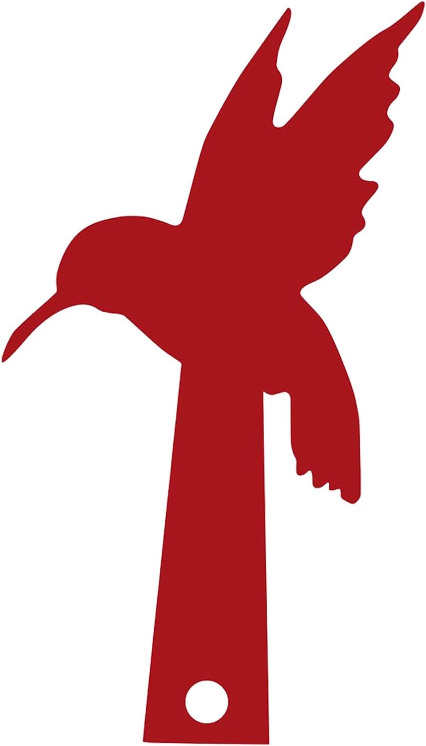 Red Cardinal Bird Mailbox Flag,Red Bird Flag for Mailbox,Acrylic Mailbox Decor Mailbox Flag, Acrylic Mail Box Stake,Red Mailbox Flag Replacement Outdoor Mail Box Stake Sign