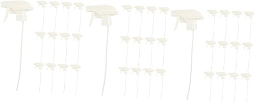 Mobestech 36 piezas de boquilla de botella de pulverización, accesorios para botellas de agua, limpiador de niebla, limpiador de plástico, boquilla