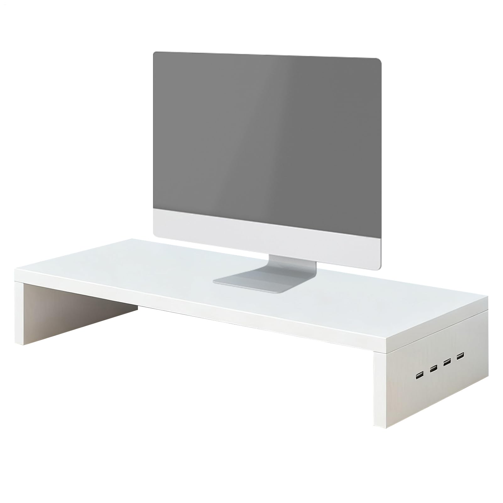 Elevador para monitor de escritorio y soporte ergonómico de portátil para PC