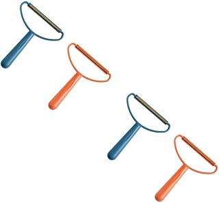 2 Series Removedor De Pelo De Mascota Cepillo De Doble Cara Limpiador De Pelusa Reutilizable para Ropa Y Muebles Efecto Y Suave para Dueños De Color Azul Y 4 Piezas*2