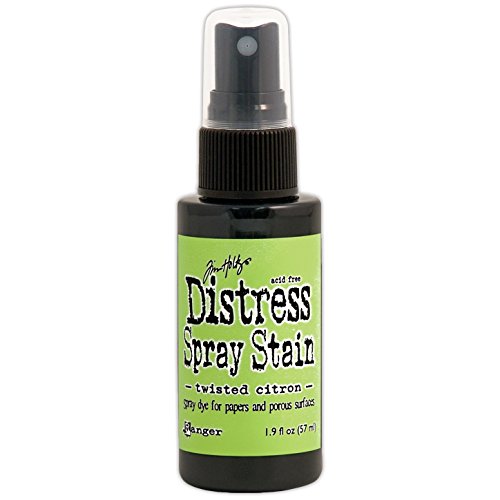 Ranger TSS-44185 Tim Holtz May Distress Spray Stains Bottles, 1.9 oz, Twisted Citron