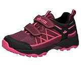 Lico Griffin Low V Cross-Laufschuh, Bordeaux/schwarz/pink, 35 EU