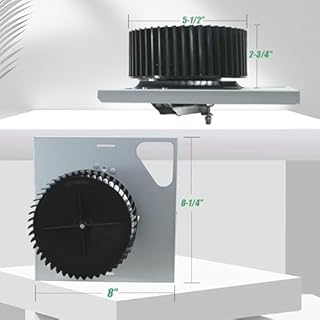 S97015157 Motor Replacement Compatible with Broan NuTone Bathroom Exhaust Fan with 8"× 8-1/4" Housing, Fit for DX90, DX110, 672SP, 676-D/2676F-A, 680-A, 684NT-A, 684-D/2684F-A Fans (110 CFM/ 4 Sones)