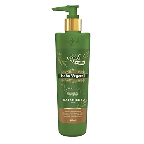 Miniatura 6 de RUUFE Champú Biocress (3 Pack) biocress 10 baba champú vegetal Biocress 10 tramiento vegetal Baba biocress 10 tonico tratamiento capilar