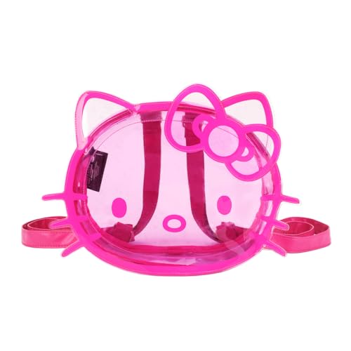 Hello Kitty Character Head Clear Adult Pink PVC 12