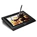 Parblo 10.1 Inches Coast10 Graphics Drawing Tablet LCD Monitor with Cordless Battery-Free Pen, Wool Liner Bag