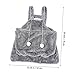 Abaodam Cat Holding Apron Cozy Fleece Cat Holder Apron with Hair Pocket for Pet Snuggles and Home Wear for Cats and Small Pets