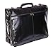 Genuine Luxury Leather Suit Garment Dress Carriers A112 Black Travel Cabin Bag