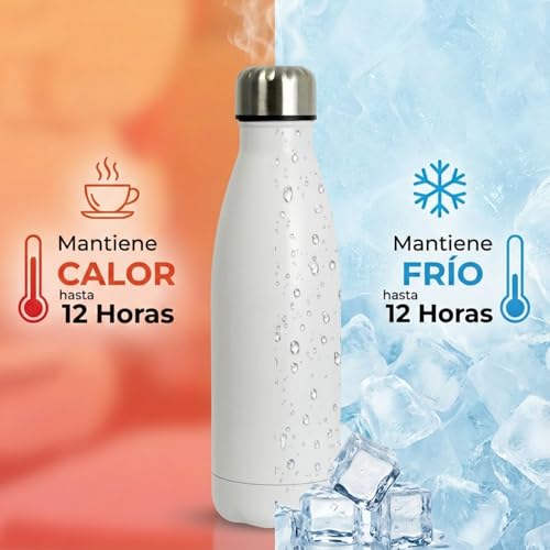Variante de Fresh-KO botellas de agua personalizadas 500 ml acero inoxidable