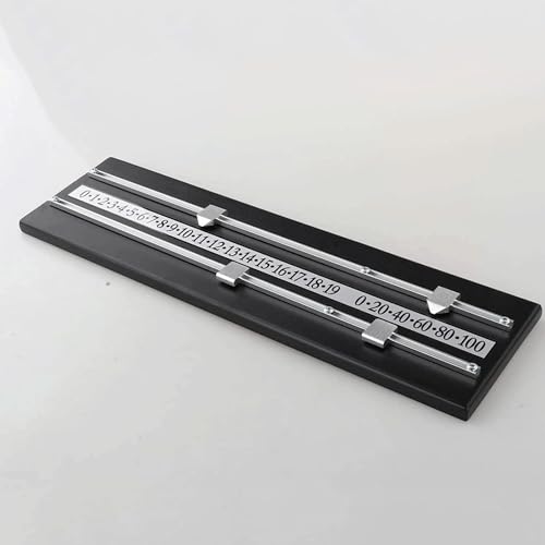 Marcador de puntuación para billar Snooker de alta densidad miniatura 6