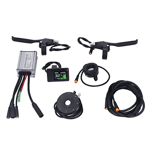 SASKATE Electric Bike Controller Kit for 250W Motor with LCD7C