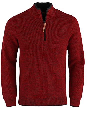 Preisvergleich Produktbild camel active Herren Stricktroyer aus Baumwollmix Rot Menswear-M