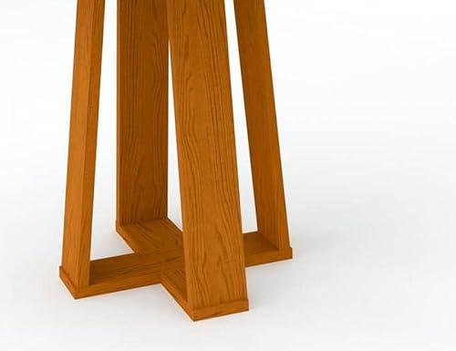 Mesa de Jantar Redonda New Ceval Isabela 100cm Ypê Offwhite