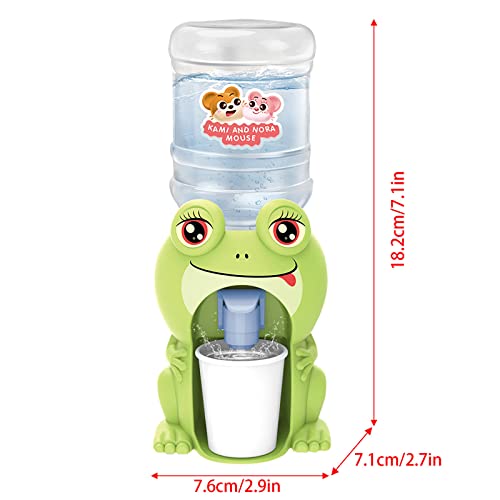 190Ml Mini Water Dispenser For Kids Lovely Cartoon Piggy Frog Water Machine Kids Drinking Water Fountains Toys For Kids (E) #TOP2