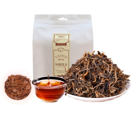 Thé Noir Chinois Dian Hong Feng Qu Liu Ji - Thé Mûr Naturel de Printemps 500g