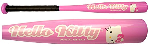 Licensed Pink Hello Kitty Girls' Tee Ball Baseball Bat - 25 Inch