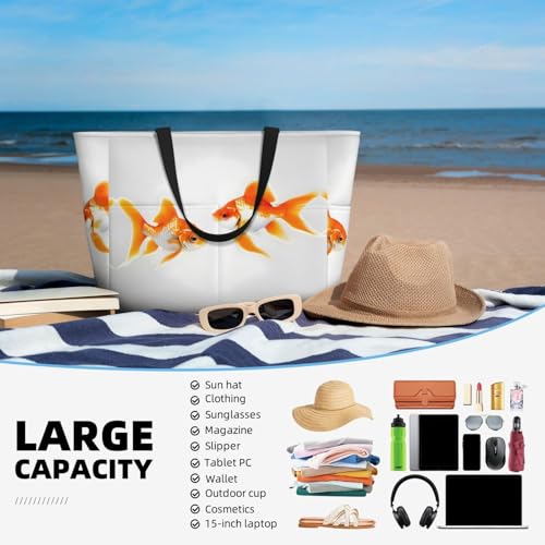 Sac de plage poisson mignon imperméable pour vos vacances d'été - 5