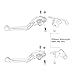 liangkai for Honda CBF600 CBF 600 CB600F 2006-2013 2012 2011 Motorcycle Adjustable Brake Clutch Lever Handlebar Hand Grips Ends(Design T)