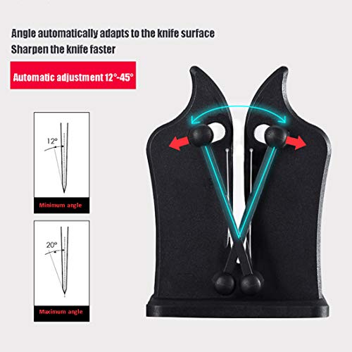 LTLWSH Messerschärfer Messerschleifer für alle Messer inklusive Sägemesser–nie Wieder Stumpfe Messer Einstellbarer… – Bild 4