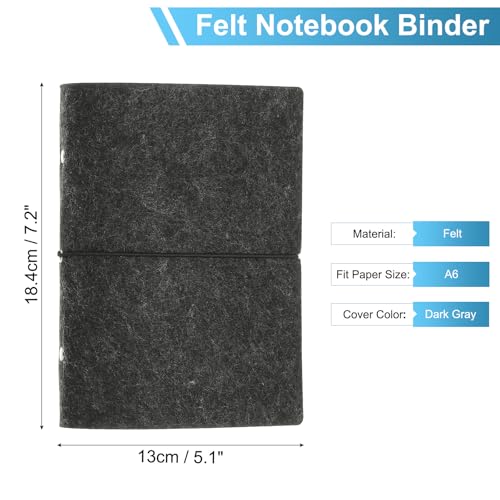 Reliure en feutre pour accessoires de journal et organisation - 2