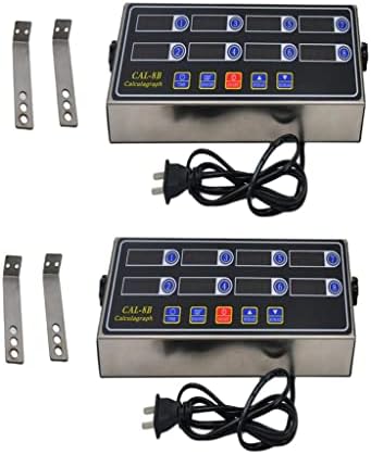 Buy VISTORA 2pcs Portable Calculagraph 8 Channel Digital Timer Kitchen ...