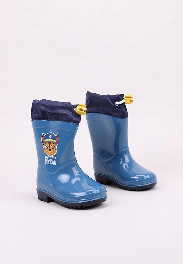 Botas De Agua Paw Patrol Para Niño | Ajuste Seguro Y Antideslizantes | Licencia Oficial Nickelodeon Por CERDÁ LIFE