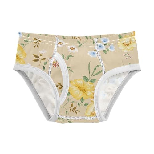 linqin Roupas infantis de algodão macio para meninos, cor confortável, para bebês e flores, Flor em