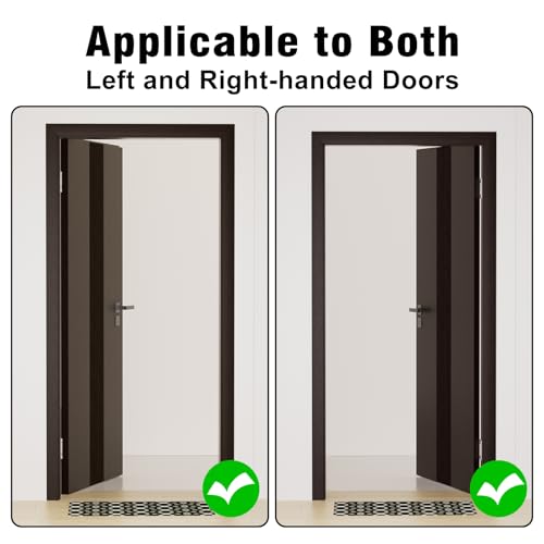 Bubxo 3 Pack Self Closing Door Hinges 4.5 Inch, Spring Loaded Door Hinges by Bubxo - Used condition - Image 5