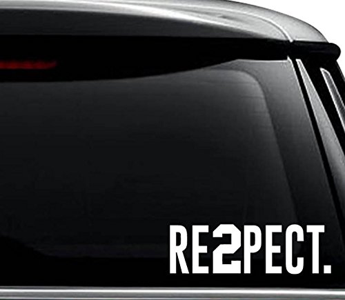 Respect Derek Jeter Jersey Number Decal Sticker For Use On Laptop, Helmet, Car, Truck, Motorcycle, Windows, Bumper, Wall, and Decor Size- [6 inch] / [15 cm] Wide / Color- Gloss White