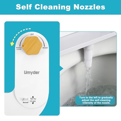 Umyder Non-electric Bidet Attachments Fits Elongated & Round Toilet by Umyder - Used condition - Image 7