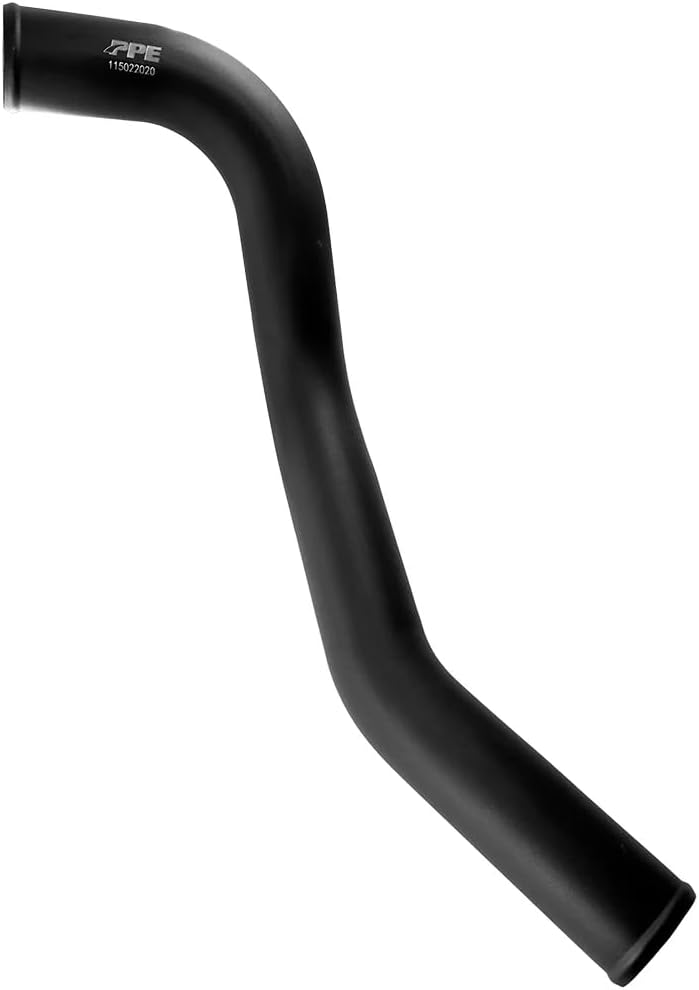 2004-2010 GM 6.6L Duramax Hot Side Intercooler Charge Pipe - 3.0” Stainless Steel Black