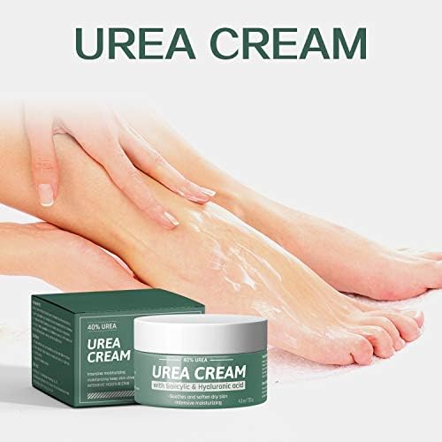 Urea Cream 40% Foot Cream for Dry Cracked Heels Dead Skin Exfoliation Callus Remover Soften Feet Elbow Knees Hands Dry Skin Moisturizing