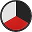 White & Black & Red