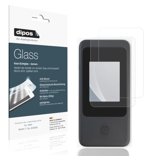 dipos 2x Screen Protectors 9H Matte for GL.iNet MUDI 7 ...
