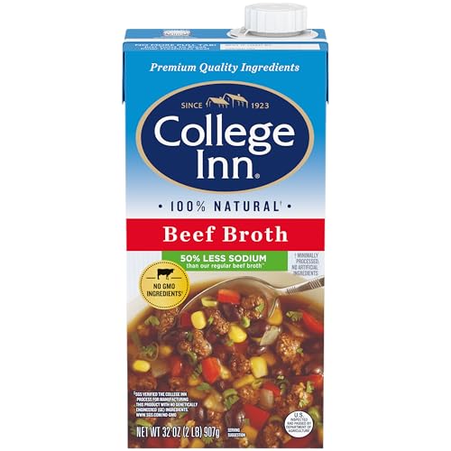 College Inn Fat Free and Lower Sodium Beef Broth, 32 oz