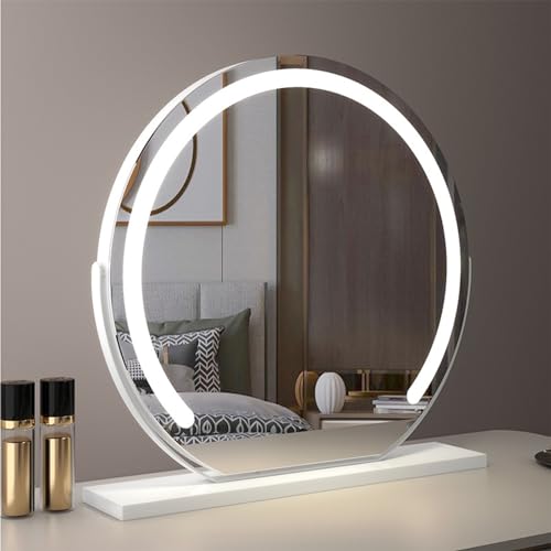 Espejo de tocador con luces de doble montaje e interruptor táctil inteligente 2