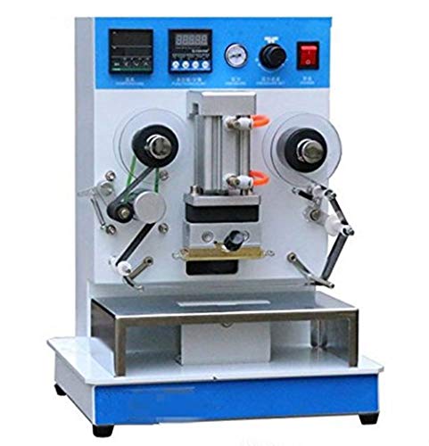 YiFun Trade Pneumatic Hot Stamping Machine 80x2/3mm Leather Embossing Machine LOGO Branding Machine Hot mark Machine Bronzing Machine 220V