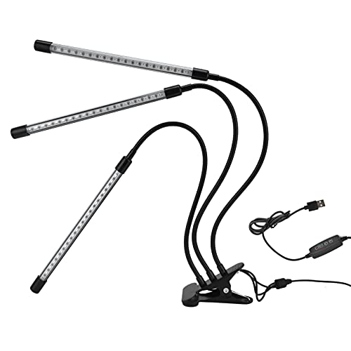 Lampe de culture LED pour plantes Jeffergarden à col de cygne flexible 5V alimentée par USB