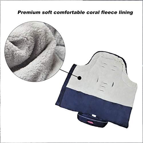 Anti-Kick Winter Waterproof Extendable Baby Bunting Bag Adaptable for Most Strollers Travel Gear Toddler Universal Stroller Footmuff 6-36Months Baby — view 7